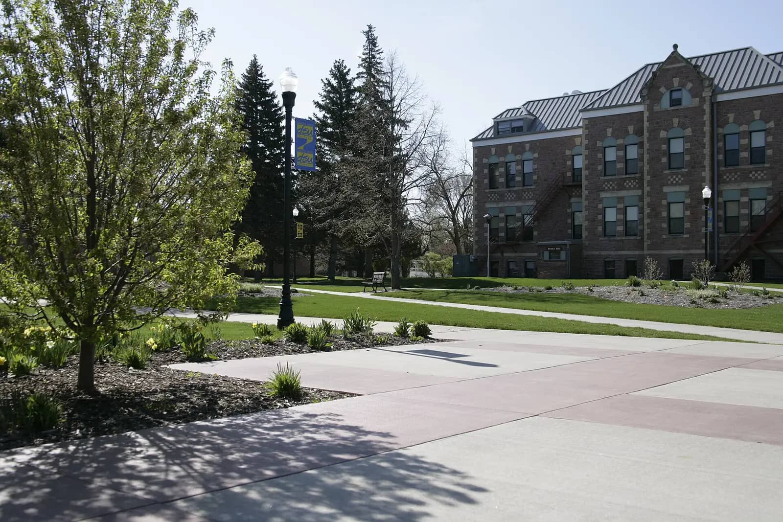 Dakota State University campus — DSU campus picture facing Beadle Hall, Madison, South Dakota