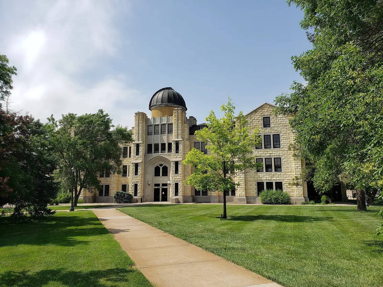 Fort Hays State University campus — Albertson Hall at Fort Hays State University