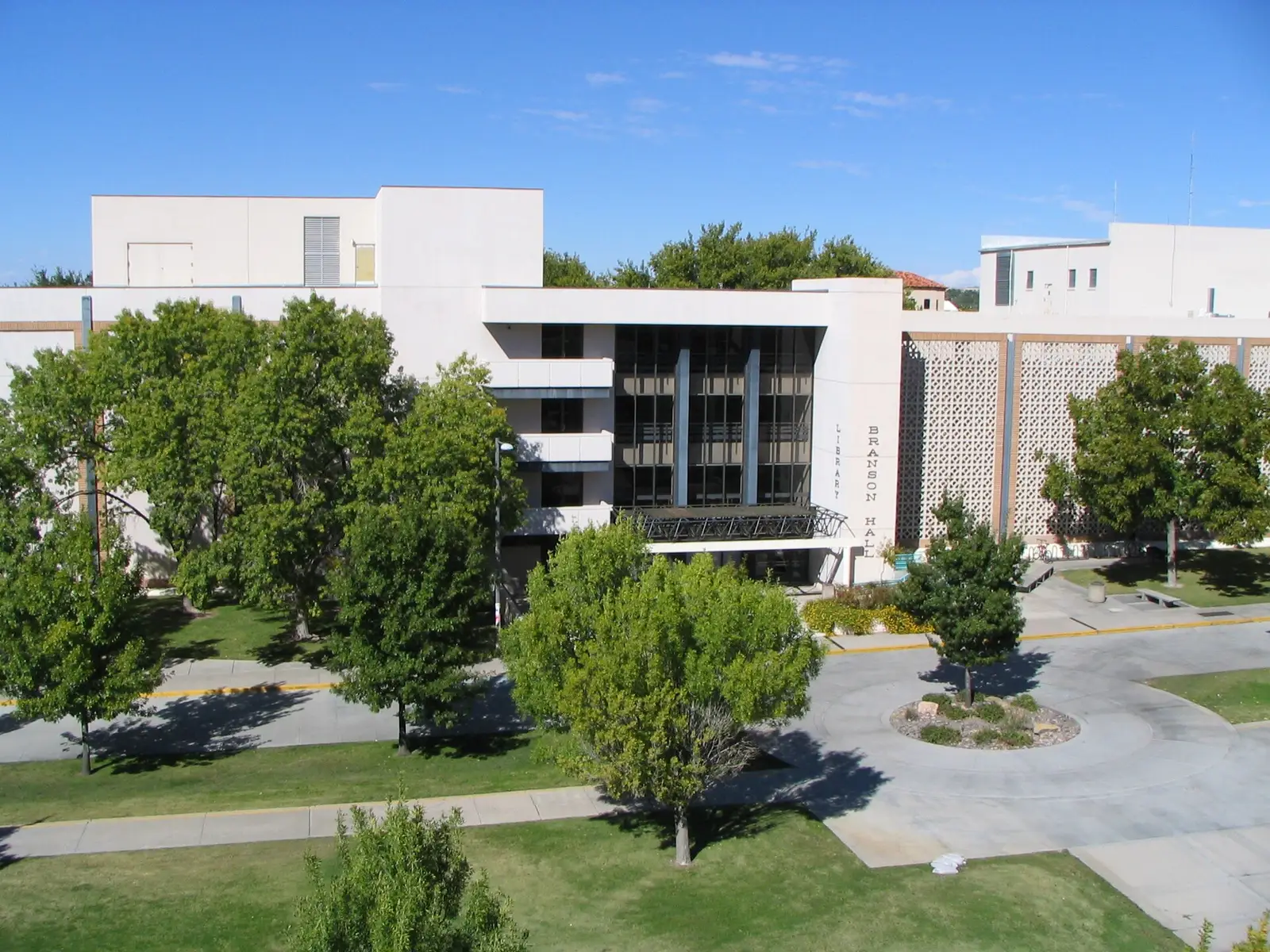 New Mexico State University campus — Branson Library, New Mexico State University