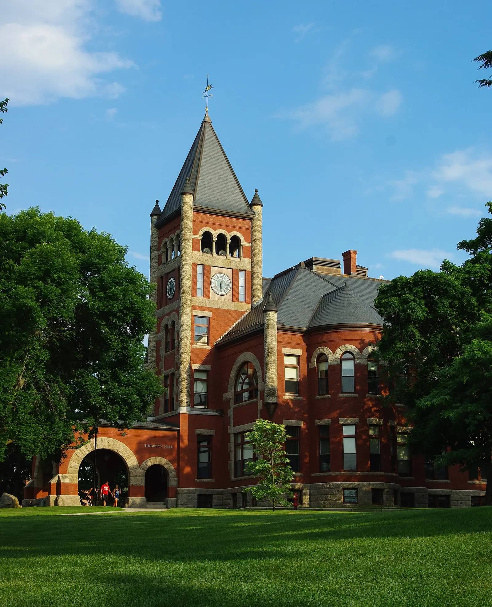 University of New Hampshire campus — Thompson Hall, UNH